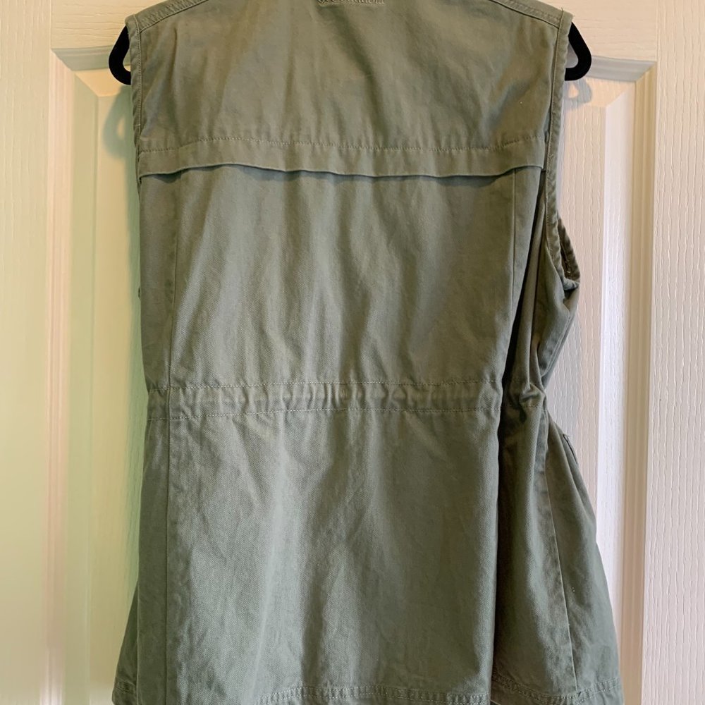 Columbia Soft Zip Front Vest with Cinch Waist Size XL - Picture 7 of 10